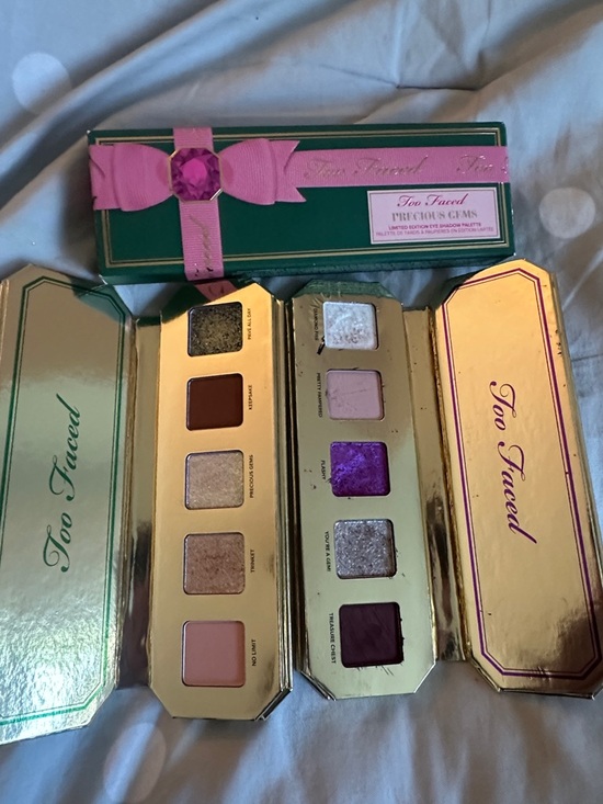 Too Faced Other - Set of Too Faced Precious Gems Eyeshadow Palette — Purple, Pink, Brown, Gold